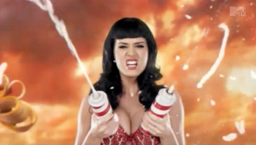 Кэти Перри в своем новом клипе «California Gurls». Фото Splash/All Over Press