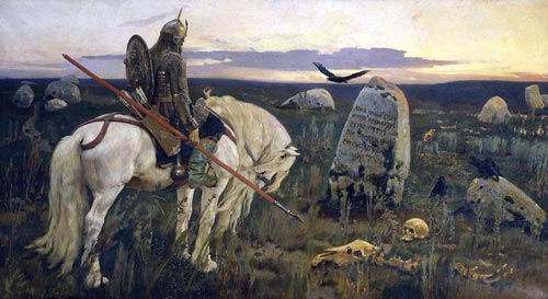 В. Васнецов «Витязь на распутье»