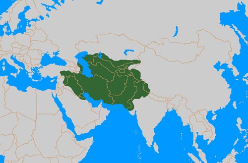 Империя Тимура была огромна