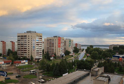 Центр Озерска, где расположен «Маяк», в наши дни. wikimedia