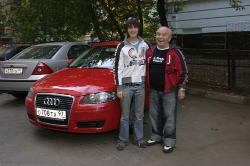Владимир Шаинский с сыном Вячеславом, 2005 год. globallookpress.com