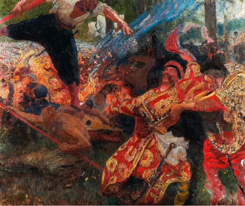 Илья Репин. «Гопак». Источник: wikimedia.org
