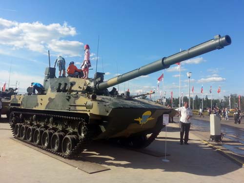 Самоходная пушка «Спрут-СД»