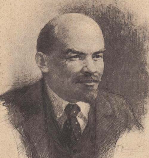 Портрет Ленина. Петр Васильев