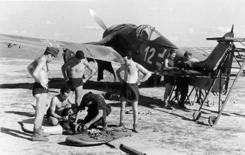 Пятая модификация немецкого истребителя Focke-Wulf FW-190A. Источник: wikimedia.org