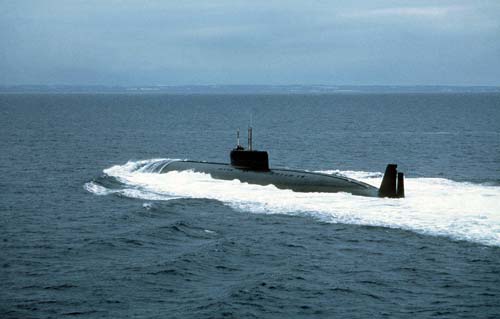 К-162 на испытаниях. Источник: wikipedia.org