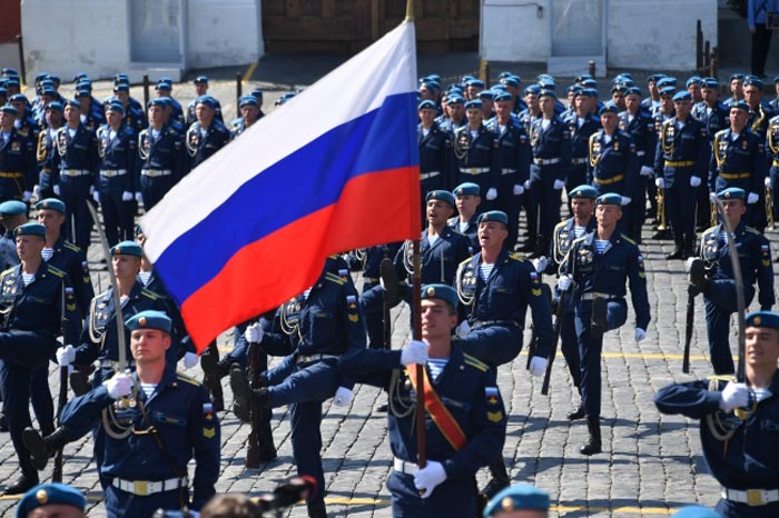 Москва. Торжественный парад в честь празднования Дня Воздушно-десантных войск на Красной площади. Источник: Архив "КП". Автор фотографии: Веленгурин Владимир