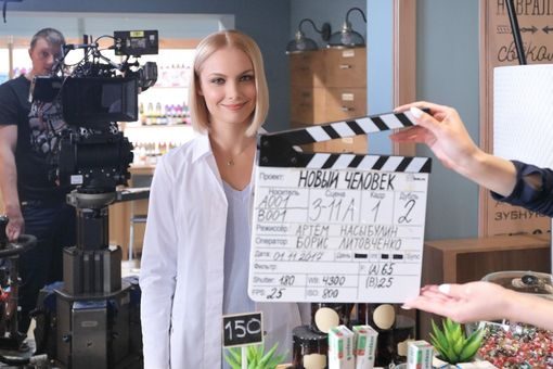 Татьяна Арнтгольц - Ира в сериале "Новый человек"