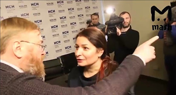 Виталий Милонов и Алена Полынь