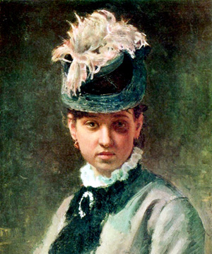 Первая жена живописца Вера Шевцова