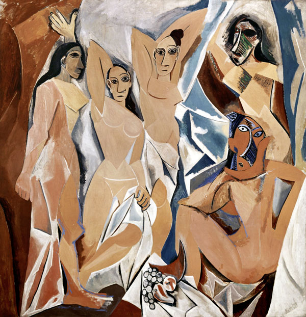 Пабло Пикассо, «Авиньонские девицы» (1907 г.)