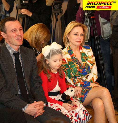 ИГОРЬ ВЕРНИК, МАРИНА ЗУДИНА С ДОЧКОЙ МАШЕЙ