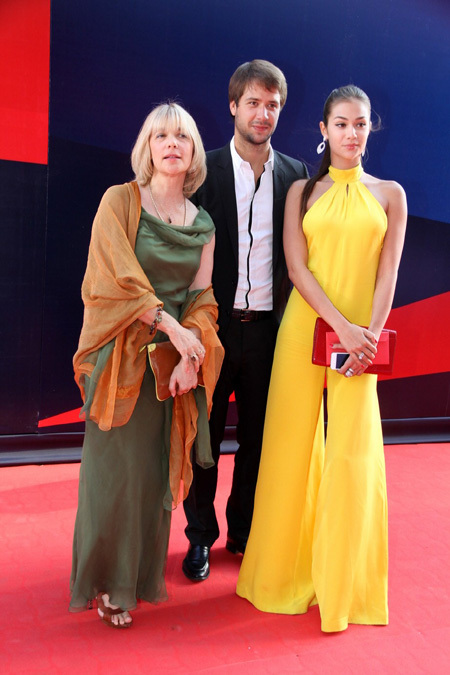 Вера ГЛАГОЛЕВА с дочерью