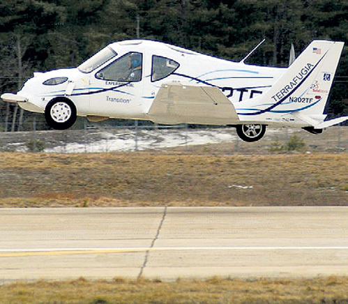 Для управления автомобилем-самолётом «Terrafugia Transition Flying Car» владельцу придётся потрать всего 20 часов на обучение