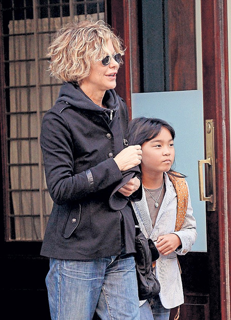 Мэг с дочкой Дейзи...