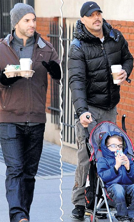 На место Карлоса Гонсалеса АБЕЛЛЫ (слева) Рики МАРТИН не прочь найти нового бойфренда