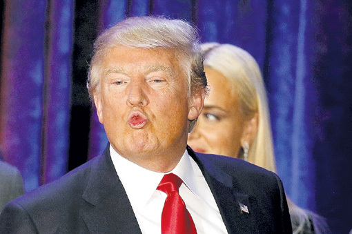 Способность ТРАМПА к клоунаде делает его идеальным президентом