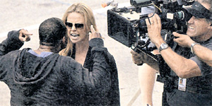 УИЛЛ И ШАРЛИЗ: на съемках должен быть только один босс