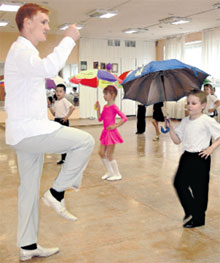 НА ЗАНЯТИЯХ: дети от Андрея в восторге