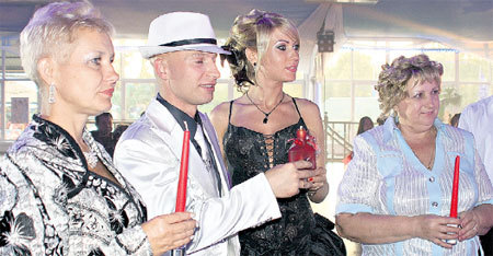 Роман и Светлана с мамами - Лидией Ивановной и Любовью Ивановной