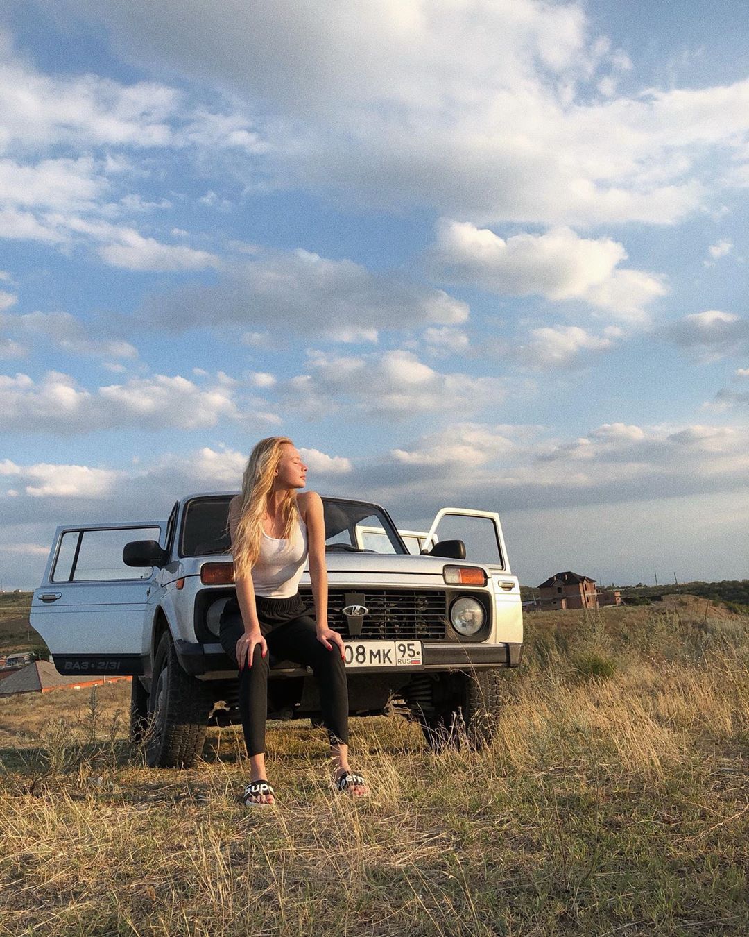 Лиза Пескова на Северном Кавказе. Фото: официальная страница в «Инстаграме»